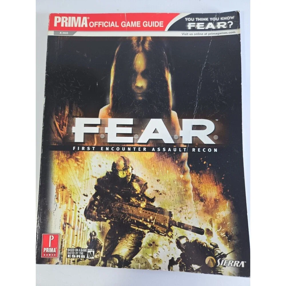 F.E.A.R. First Encounter Assault Recon Prima Official Strategy Guide - Xbox 360